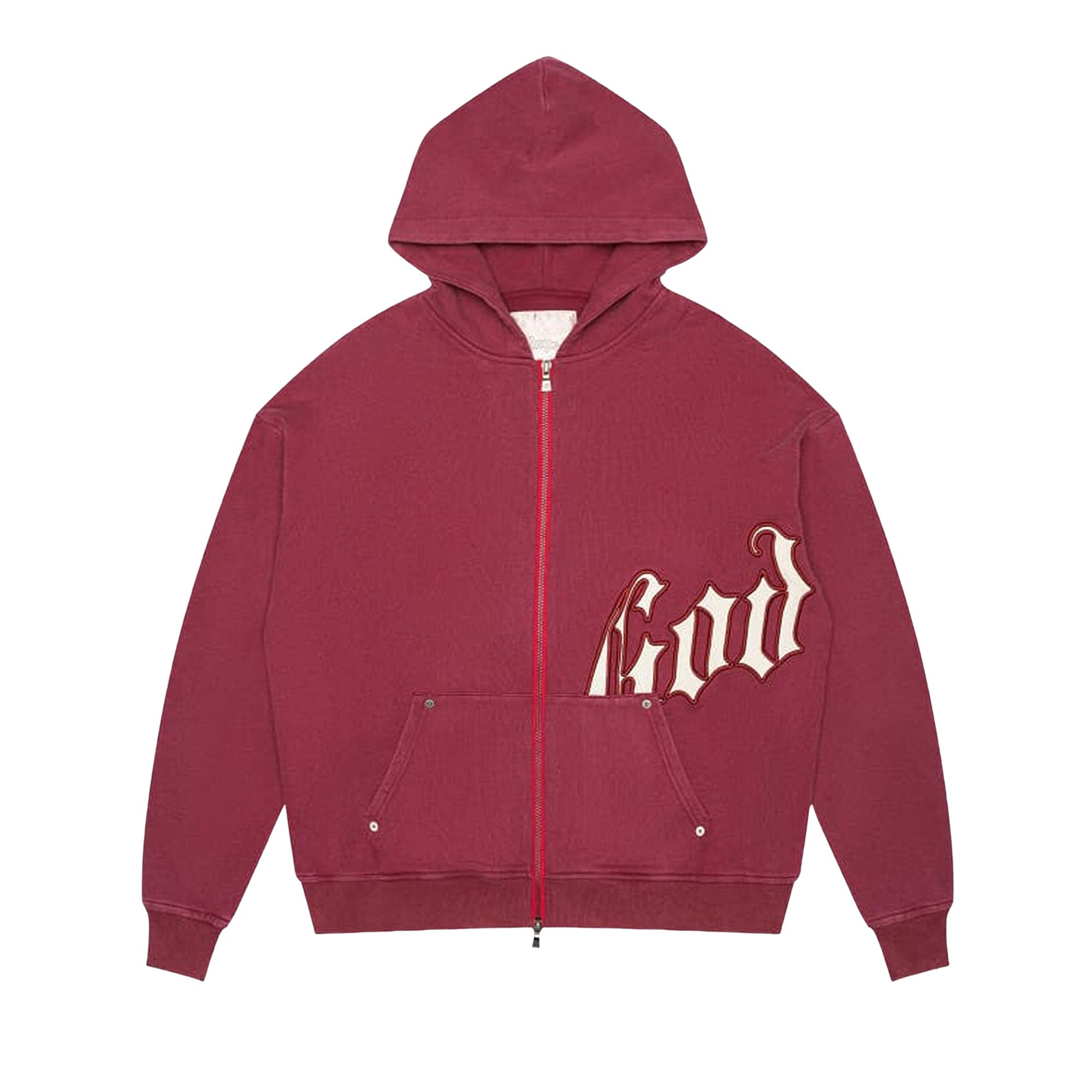 Pre-owned Godspeed Og Logo Sweatsuit V2 'burgundy' | Red | Men's Size L