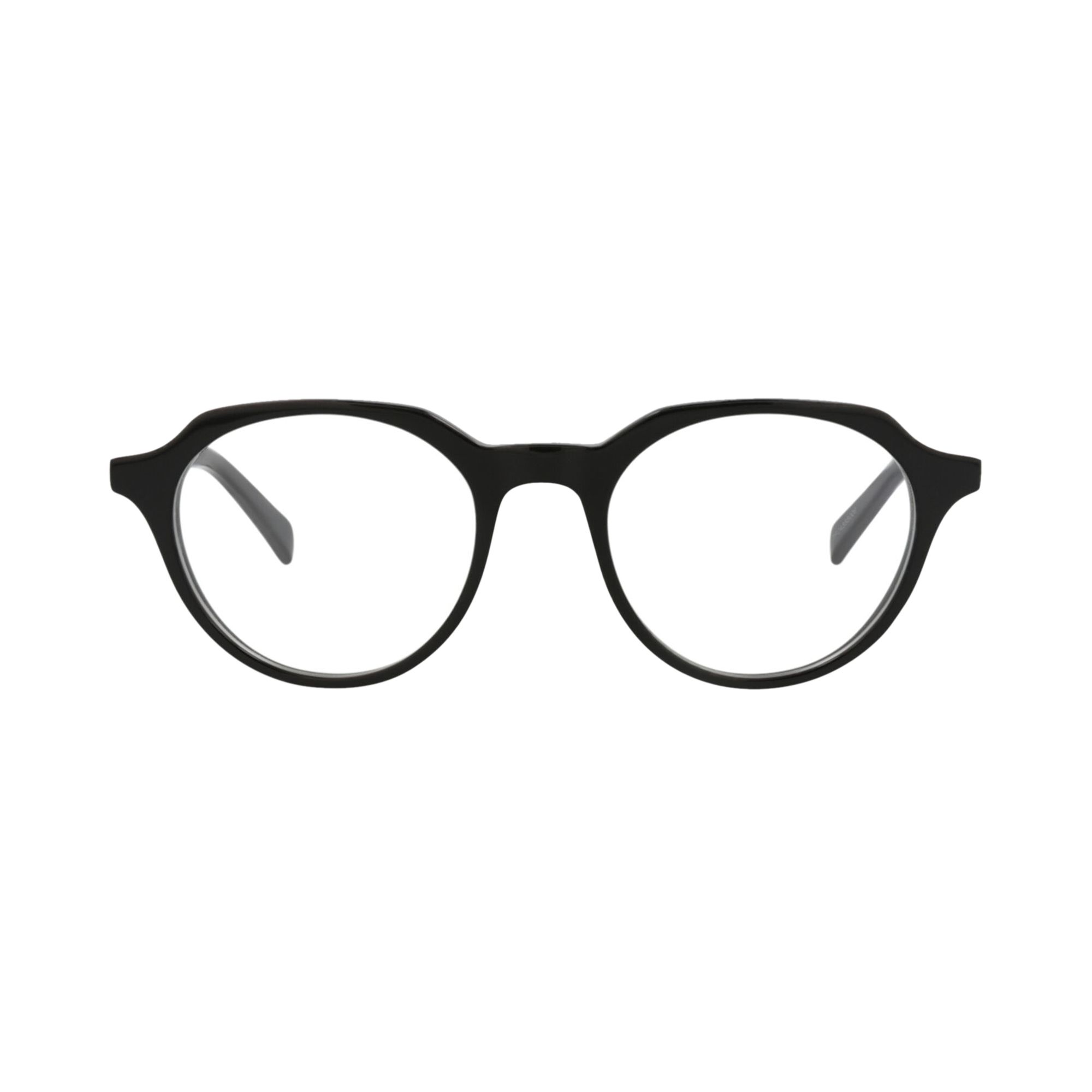 Pre-owned Celine Round Optical Glasses 'black/transparent' | Men's Size Onesize