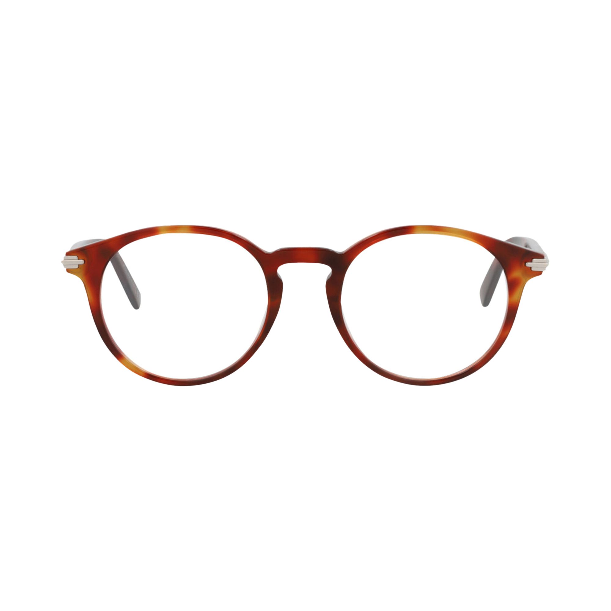 Pre-owned Dior Round Optical Glasses 'havana/transparent' | Brown | Men's Size Onesize