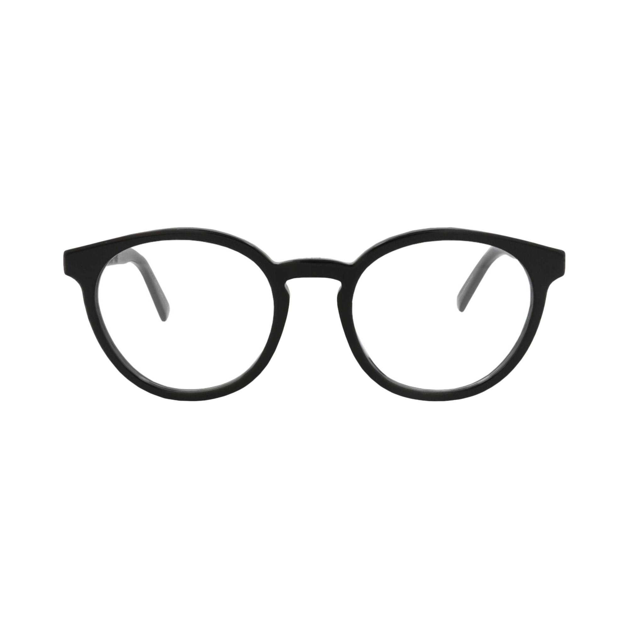 Pre-owned Dior Round Optical Glasses 'black/transparent' | Women's Size Onesize