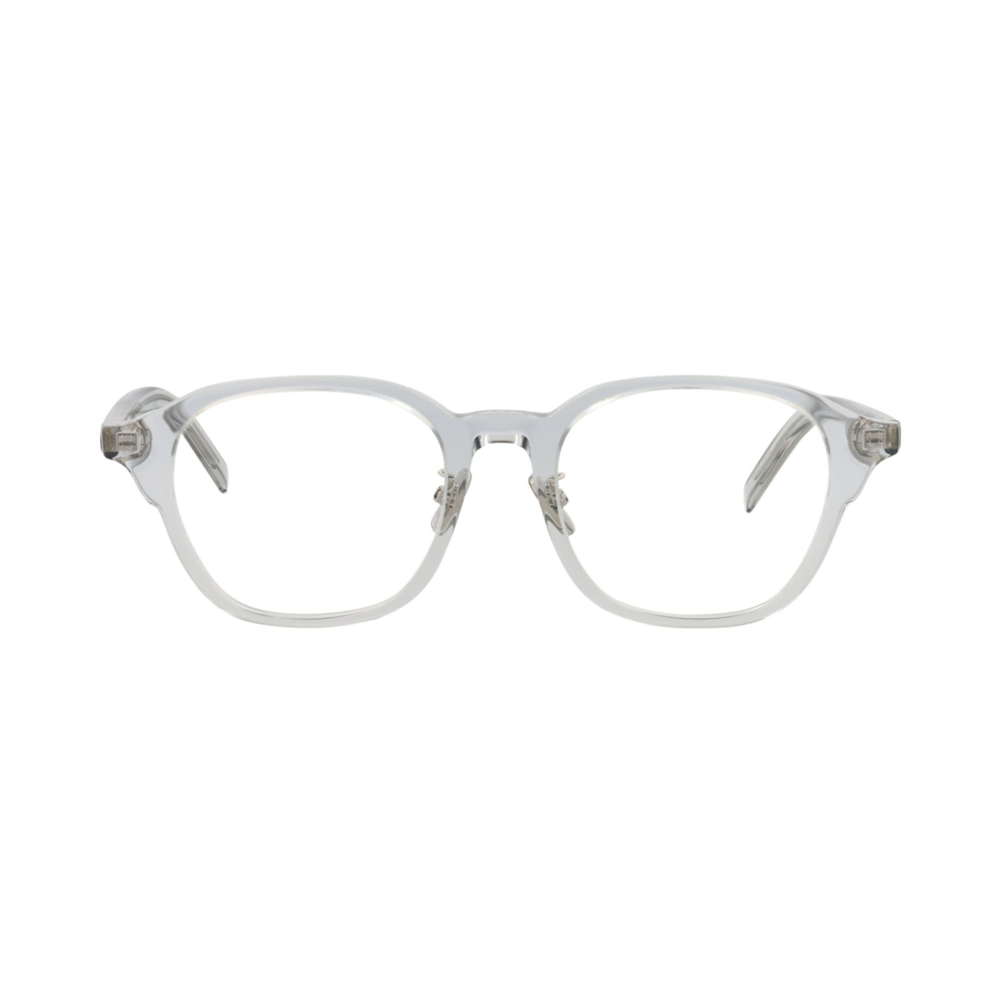 Pre-owned Givenchy Square Optical Glasses 'grey/transparent' | Women's Size Onesize