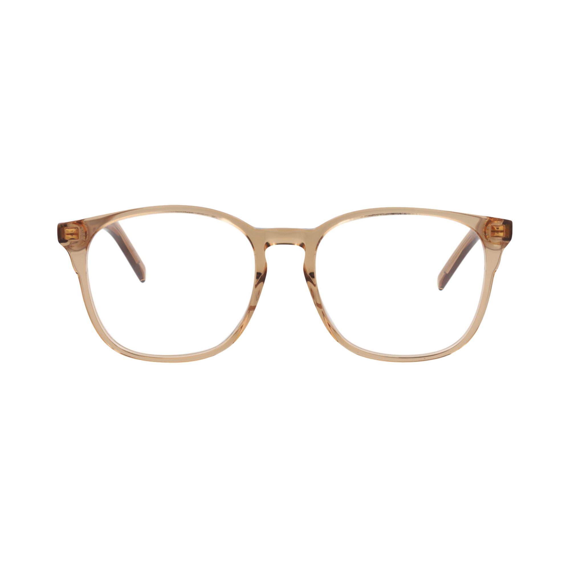 Pre-owned Givenchy Square Optical Glasses 'brown/transparent' | Women's Size Onesize