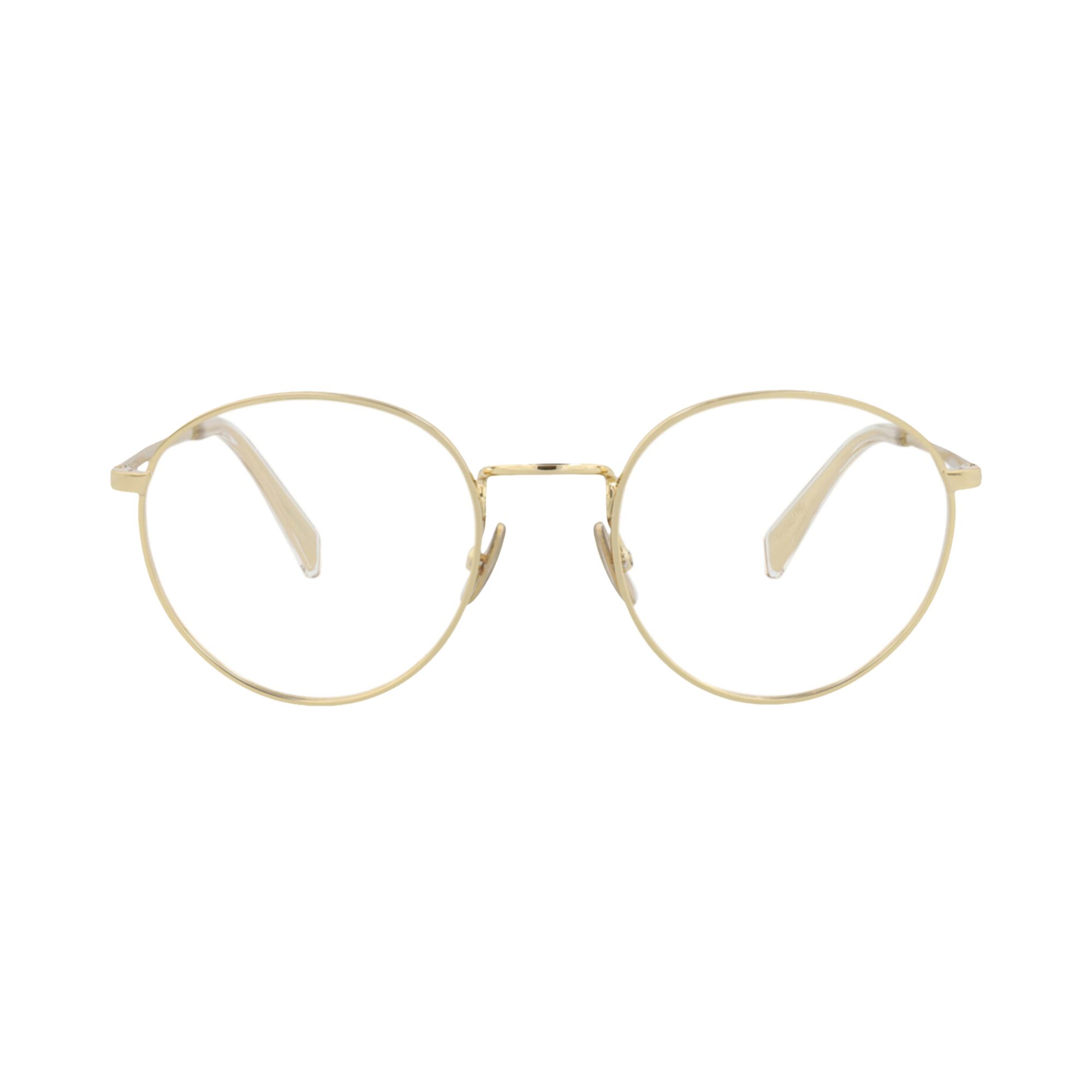 Pre-owned Celine Round Optical Glasses 'gold/transparent' | Men's Size Onesize