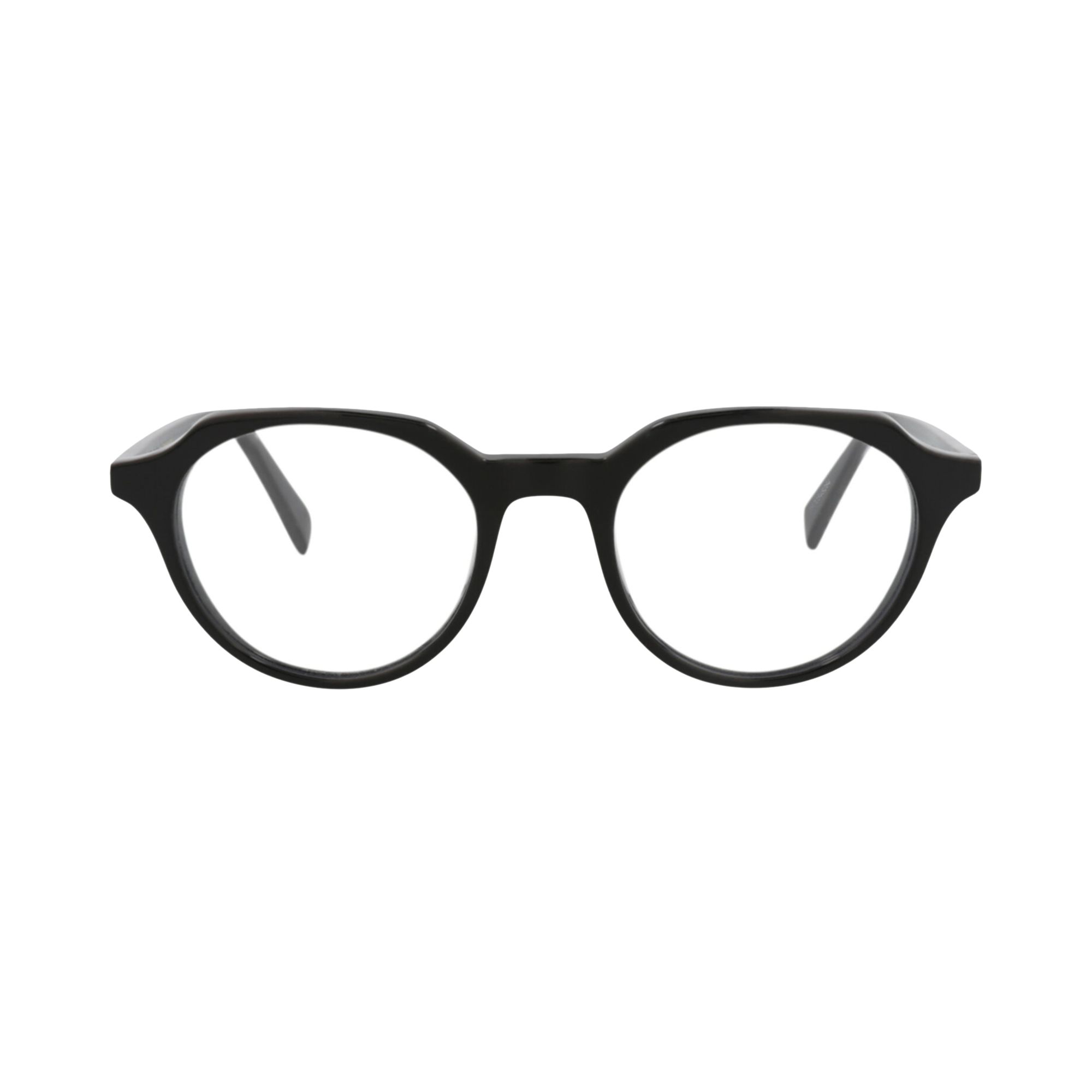 Pre-owned Celine Round Optical Glasses 'black/transparent' | Men's Size Onesize