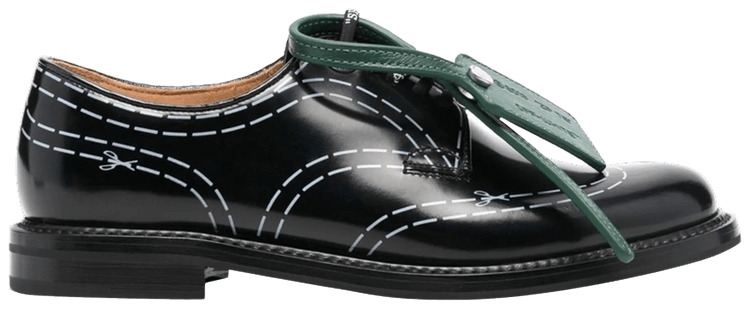 Churchs x Off White Wmns Shannon Derby Shoes Black