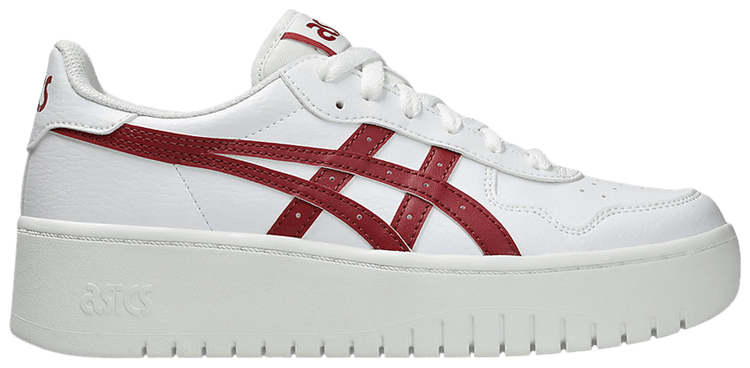 ASICS Wmns Japan S PF White Brisket Red