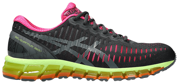 Asics Gel Quantum 360 1 Graphite Grey Hazard Green
