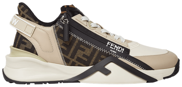 Fendi Flow Slip On Beige