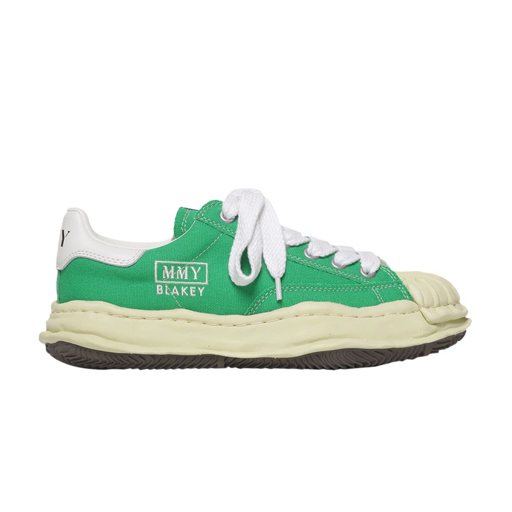 Pre-owned Miharayasuhiro Maison Mihara Yasuhiro Maison Mihara Yasuhiro Blakey Og Sole Vintage Canvas Low 'green' | Men's Size