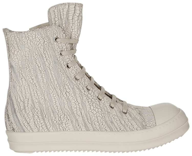 Rick Owens Wmns DRKSHDW Hollywood High Milk Megacrust Denim