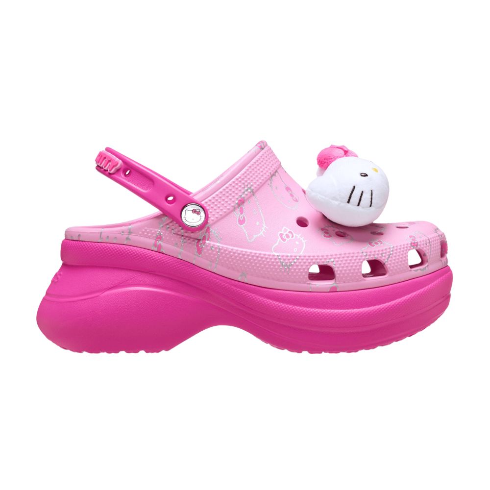Pre-owned Crocs Hello Kitty X Wmns Classic Bae Clog 'pink Whiskers' | Women's Size 4
