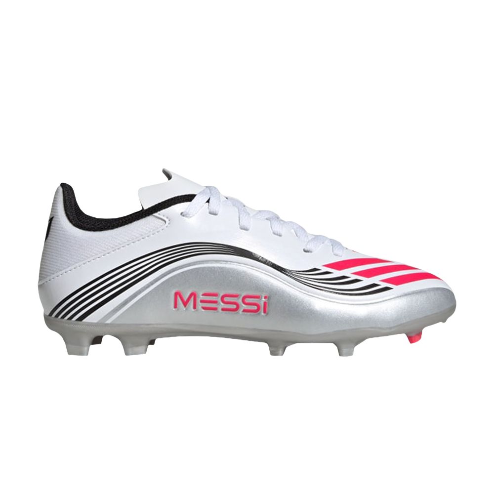 adidas Messi Adizero F50 League FG MG K 'Prestig10 Pack' | White | Kid's Size 4.5 - JP7454