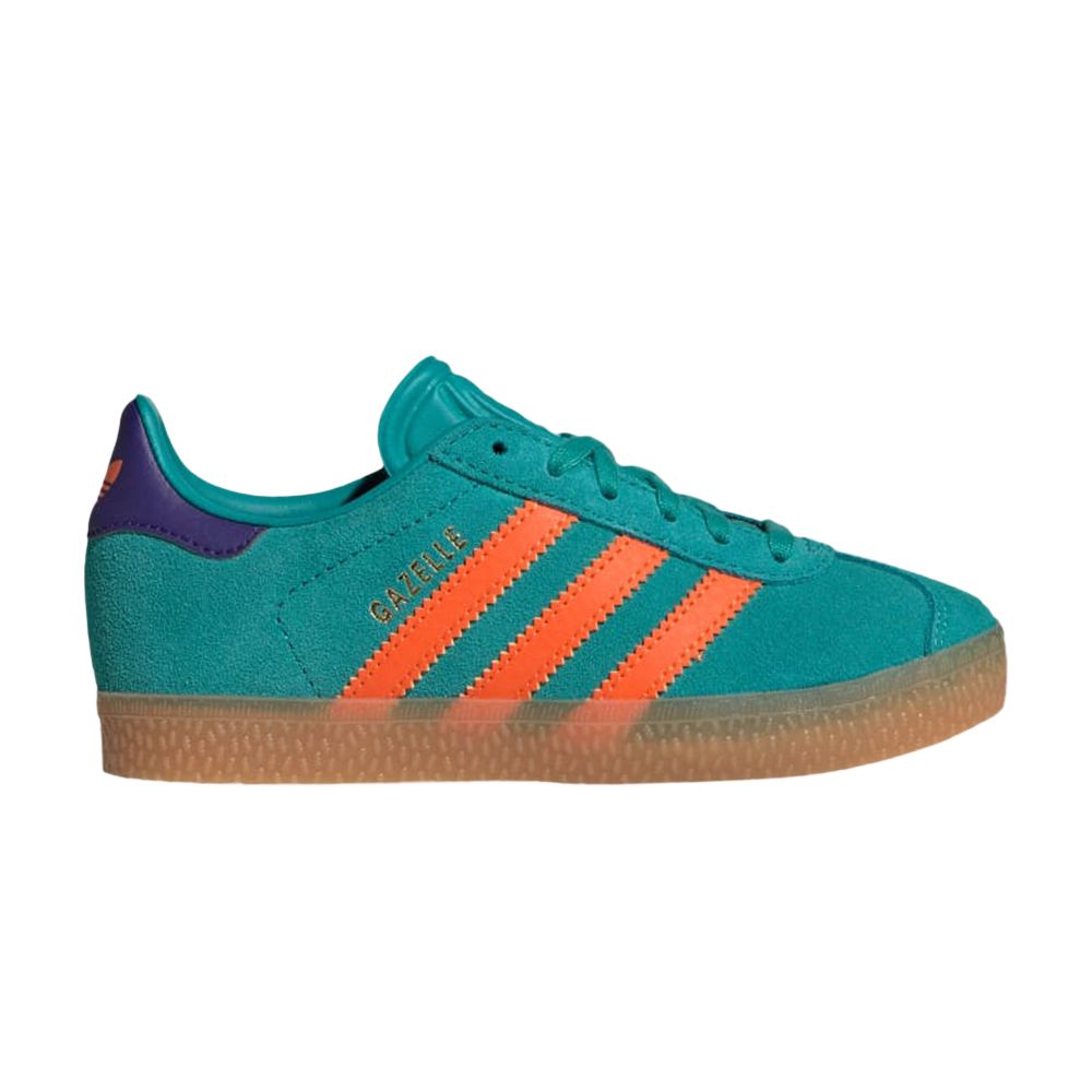 adidas Gazelle C 'Pure Teal Impact Orange' | Kid's Size 13 - JR5946