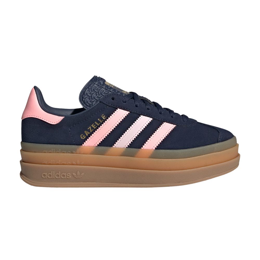 adidas Gazelle Bold J 'Night Indigo Glow Pink' | Blue | Kid's Size 3.5 - JR5951