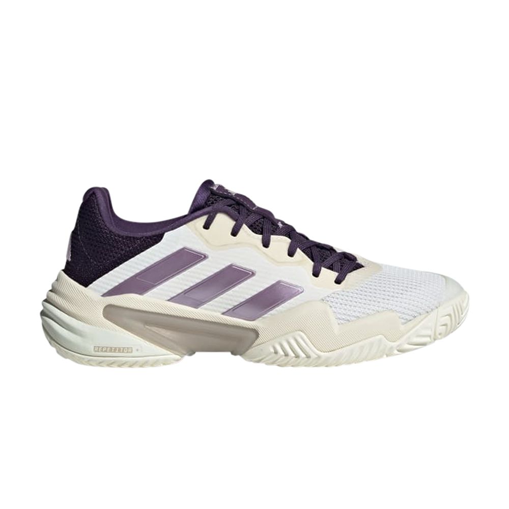 Pre-owned Adidas Originals Adidas Wmns Barricade 13 'white Powder Plum' | Women's Size 5