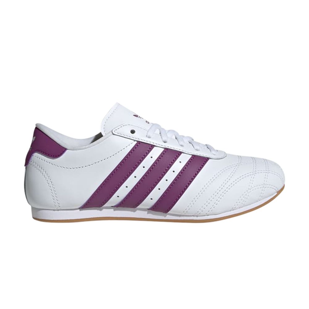 Pre-owned Adidas Originals Adidas Taekwondo Lace J 'white Rich Mauve Gum' | Kid's Size 6