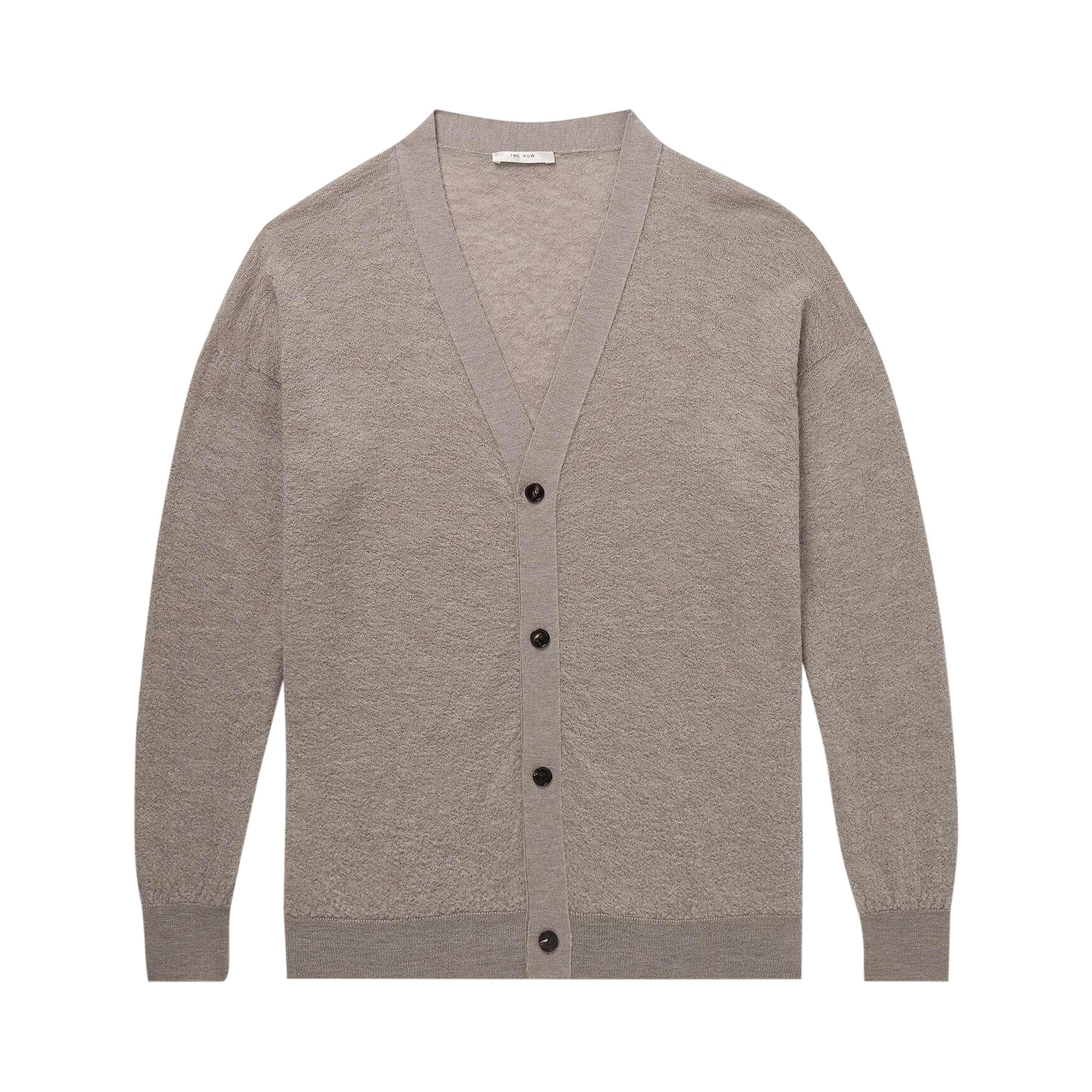 Pre-owned The Row Raimo Cardigan 'charcoal' | Brown | Men's Size L