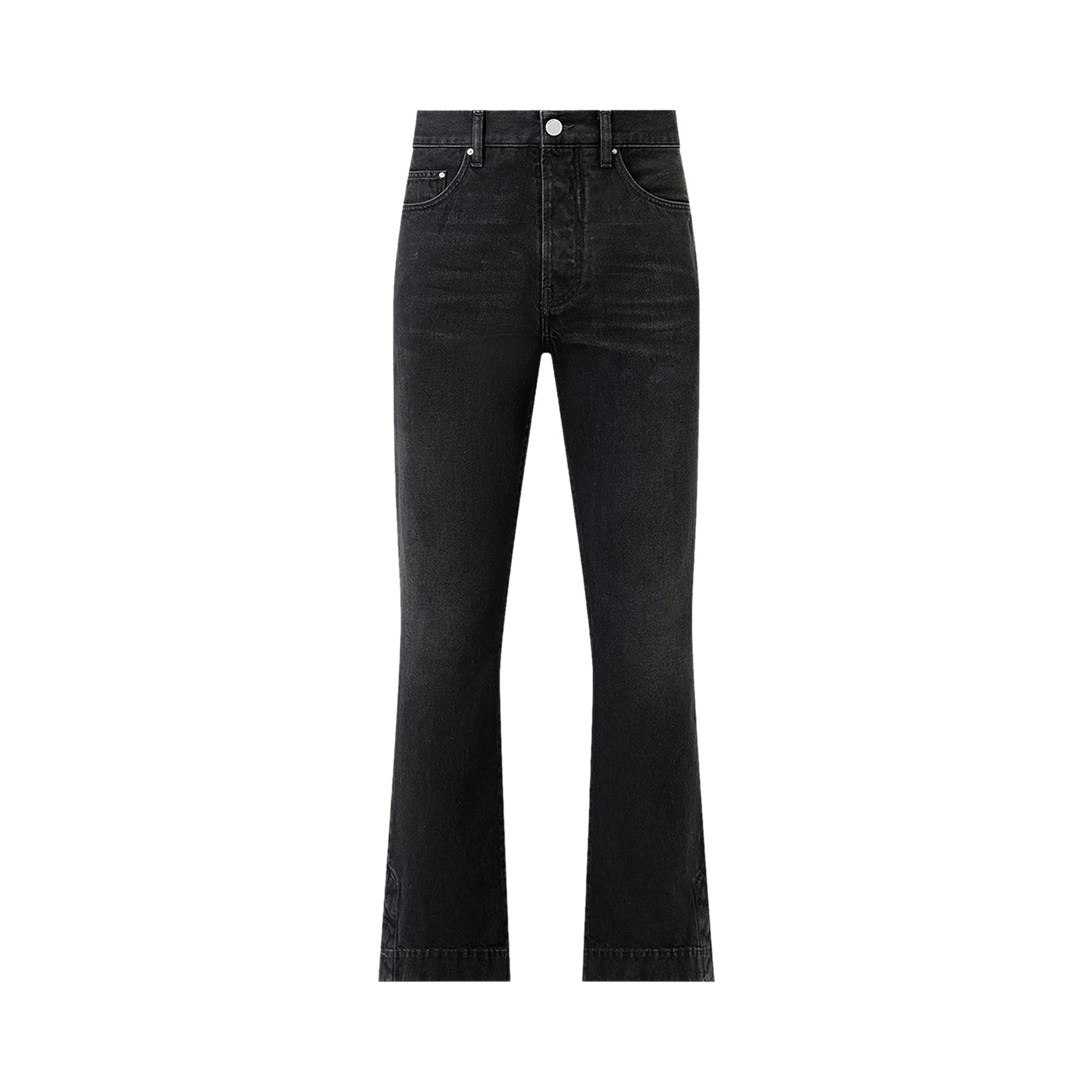 Pre-owned Amiri Straight Flare Jean 'vintage Black' | Men's Size 36