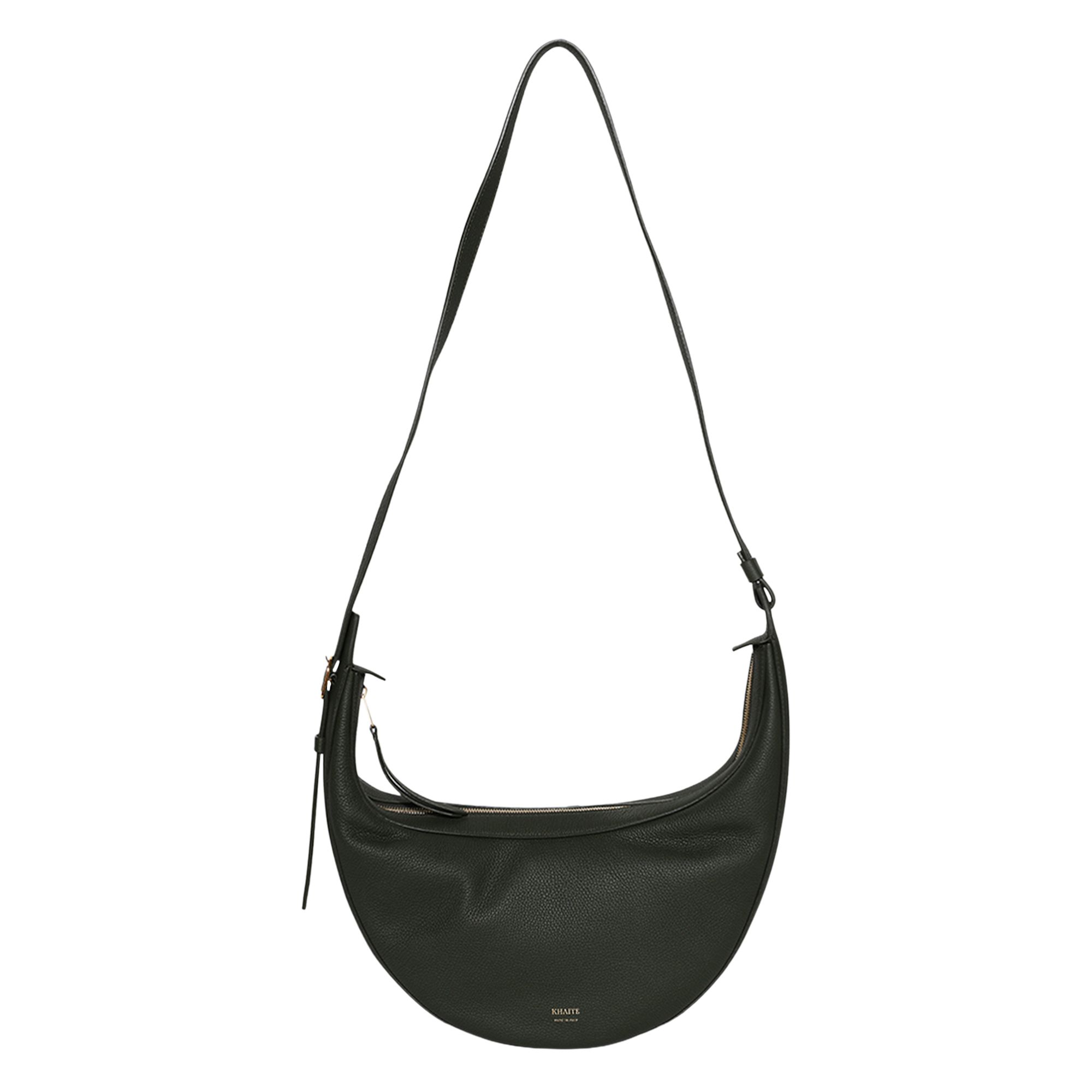 Pre-owned Khaite Augustina Small Crossbody Bag 'bottle Green' | Women's Size Onesize