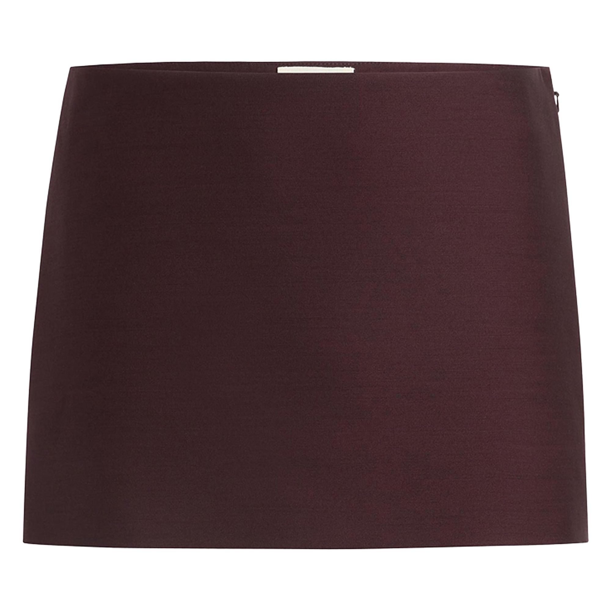Pre-owned Khaite Jett Skirt 'almandine' | Red | Women's Size 2