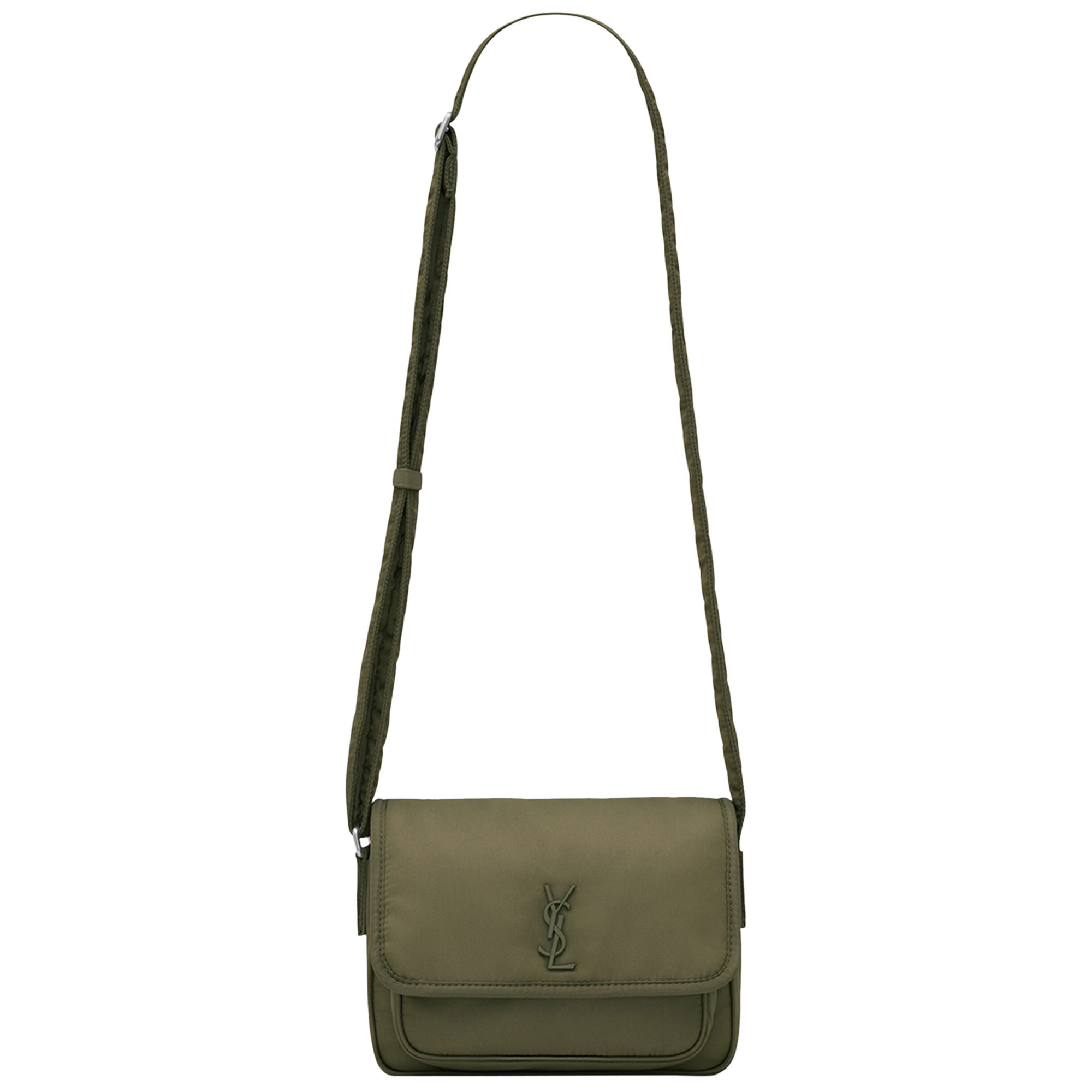 Pre-owned Saint Laurent Niki Messenger Bag 'deep Milita' | Green | Men's Size Onesize