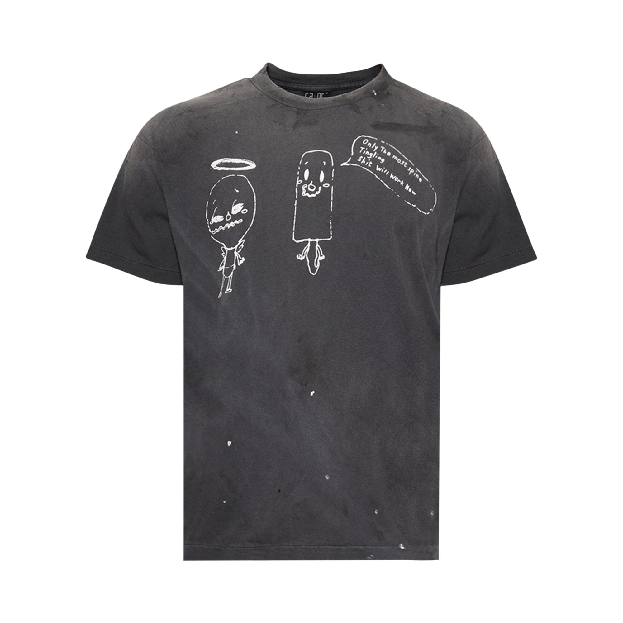 Pre-owned Saint Mxxxxxx X The Webster Life Beyond Earth T-shirt 'black' | Men's Size Xl