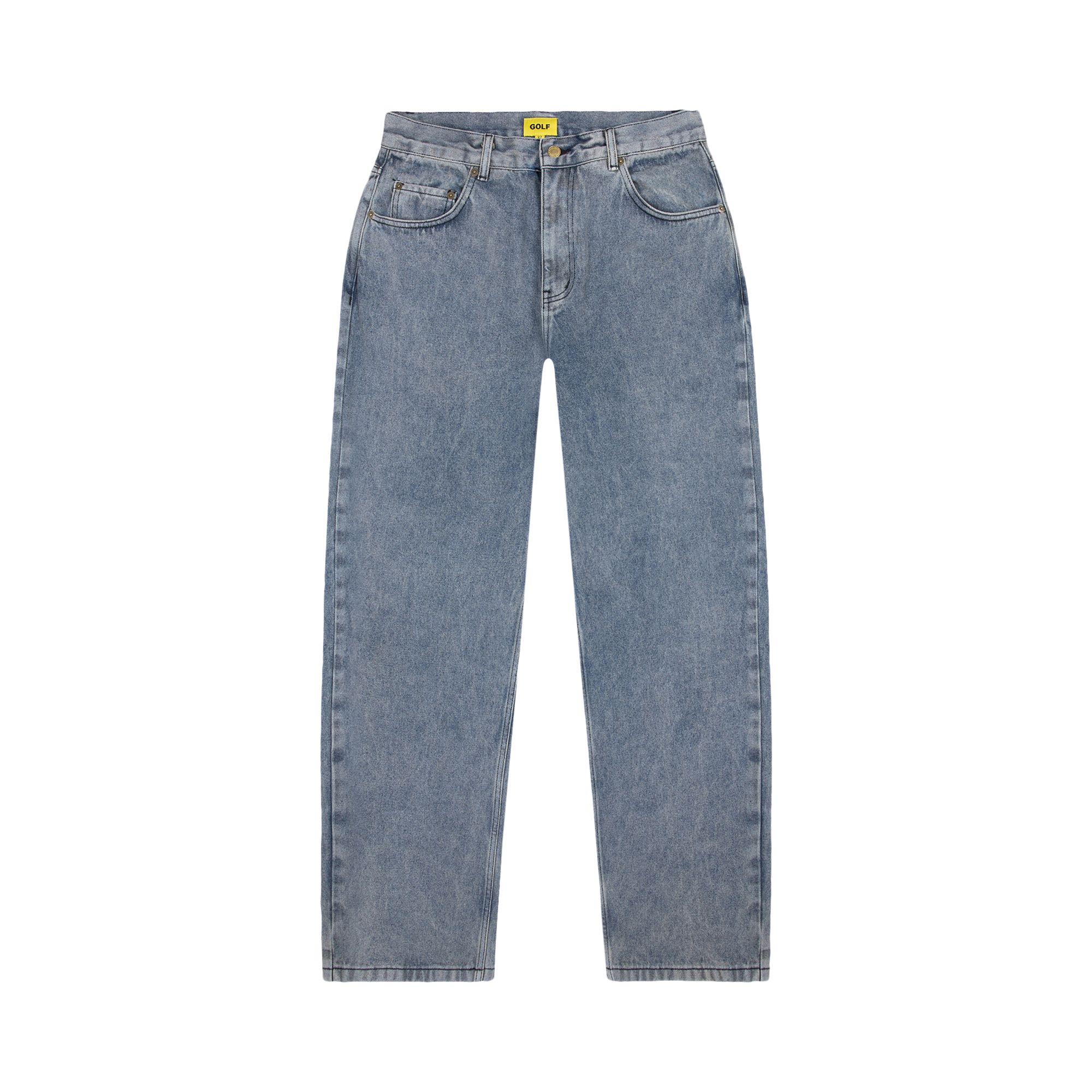 Pre-owned Golf Wang O'dyed Denim Pant 'grey' | Men's Size 34 In Gray