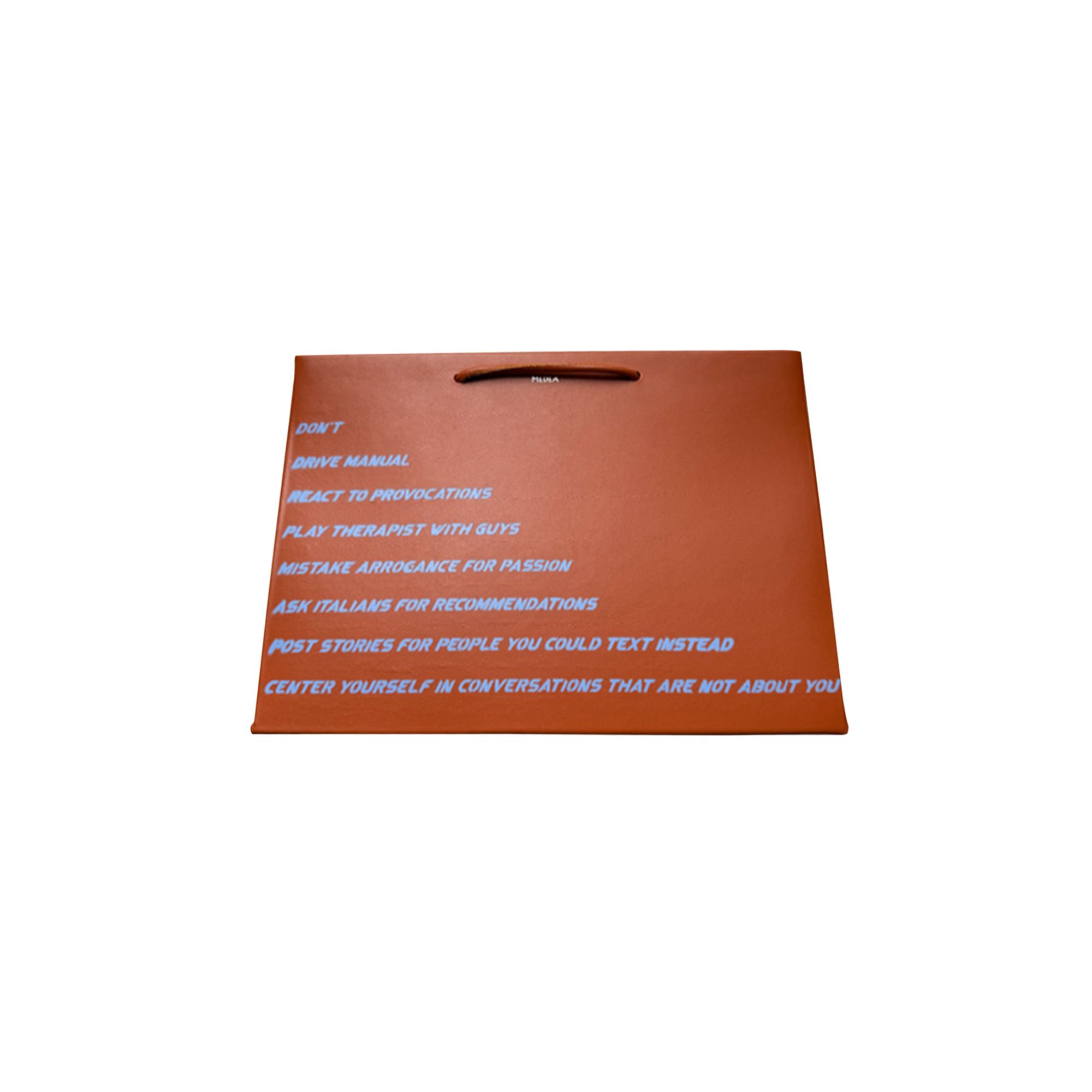 Pre-owned Medea Goat Exclusive For Manifesto Dieci Bag | Orange | Women's Size Onesize