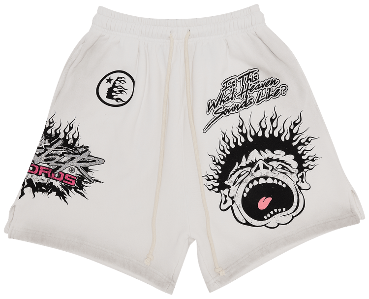 メンズ 新品同様 HELLSTAR SWEATS HALF PANTS Lサイズ
