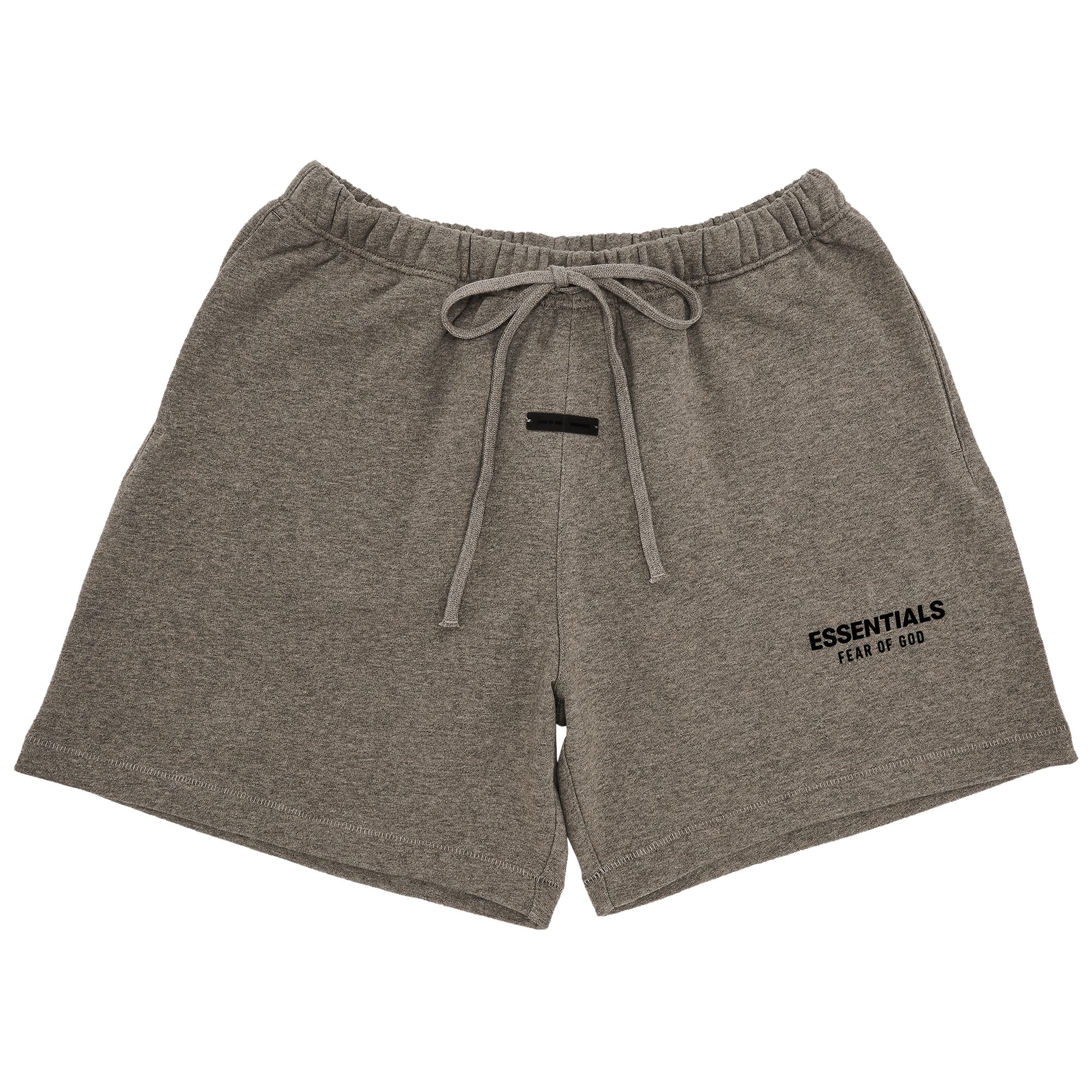 Pre-owned Essentials Fear Of God Classic Sweatshort 'homestead Heather' | Grey | Men's Size Xxl In Gray