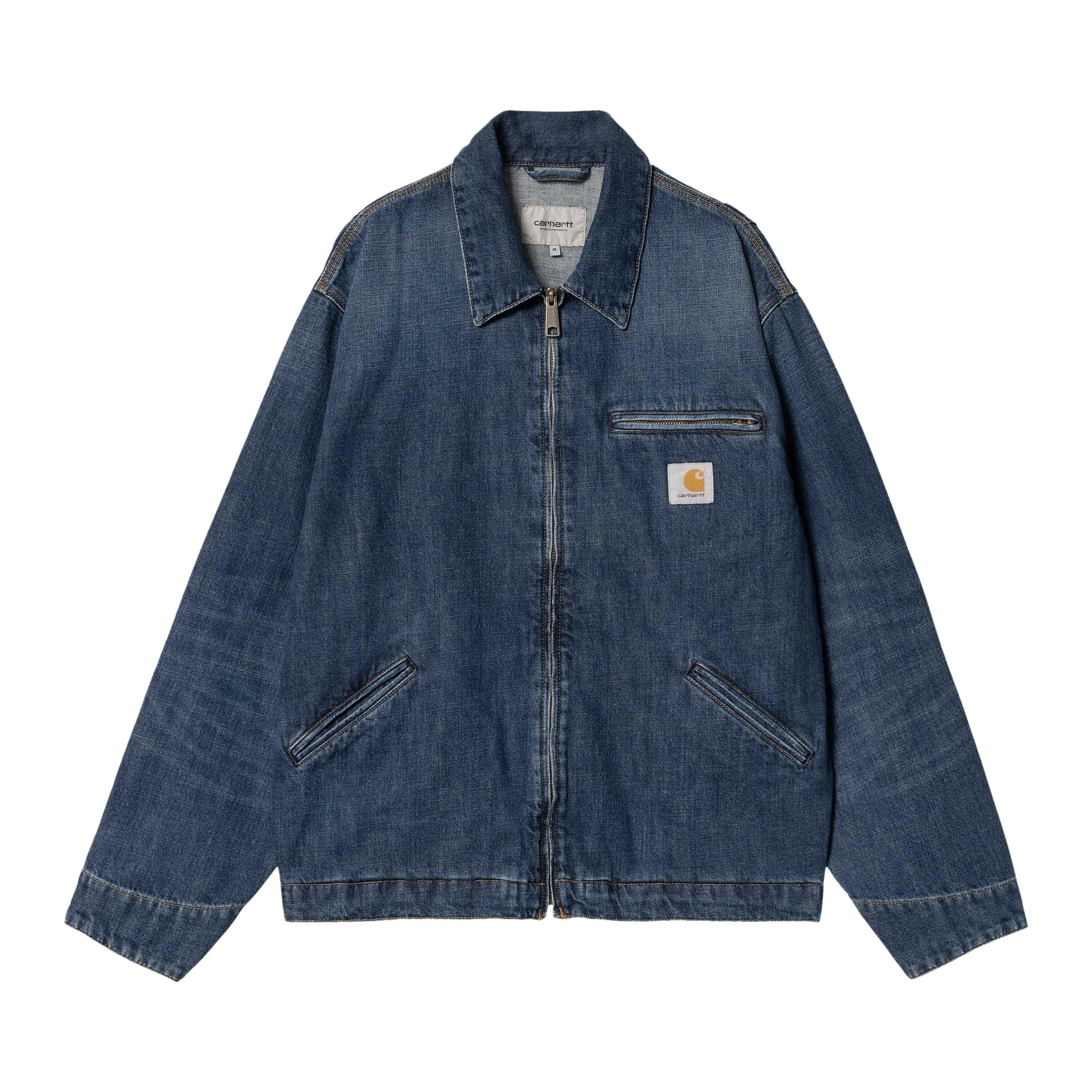 Pre-owned Carhartt Wip Og Detroit Jacket 'blue' | Men's Size Xl