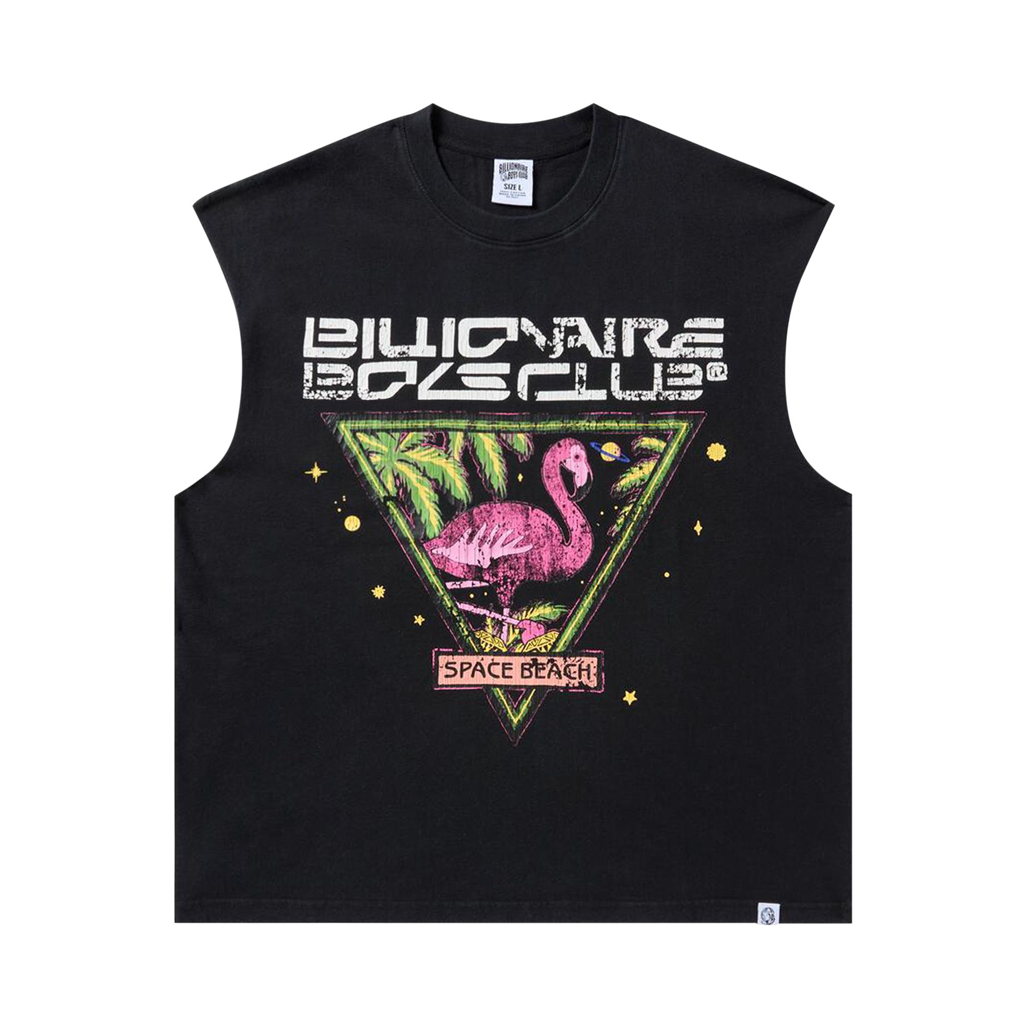 Pre-owned Billionaire Boys Club Space Sleeveless T-shirt 'black' | Men's Size Xl