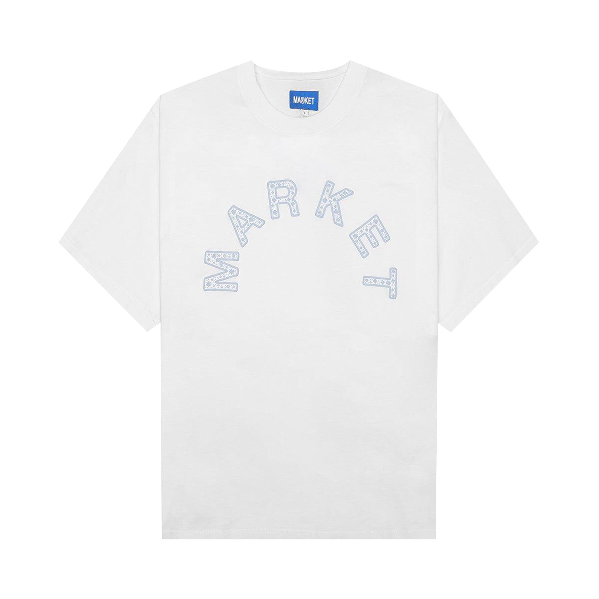 Pre-owned Market Starry Arc T-shirt 'unbleached Cotton' | White | Men's Size Xl