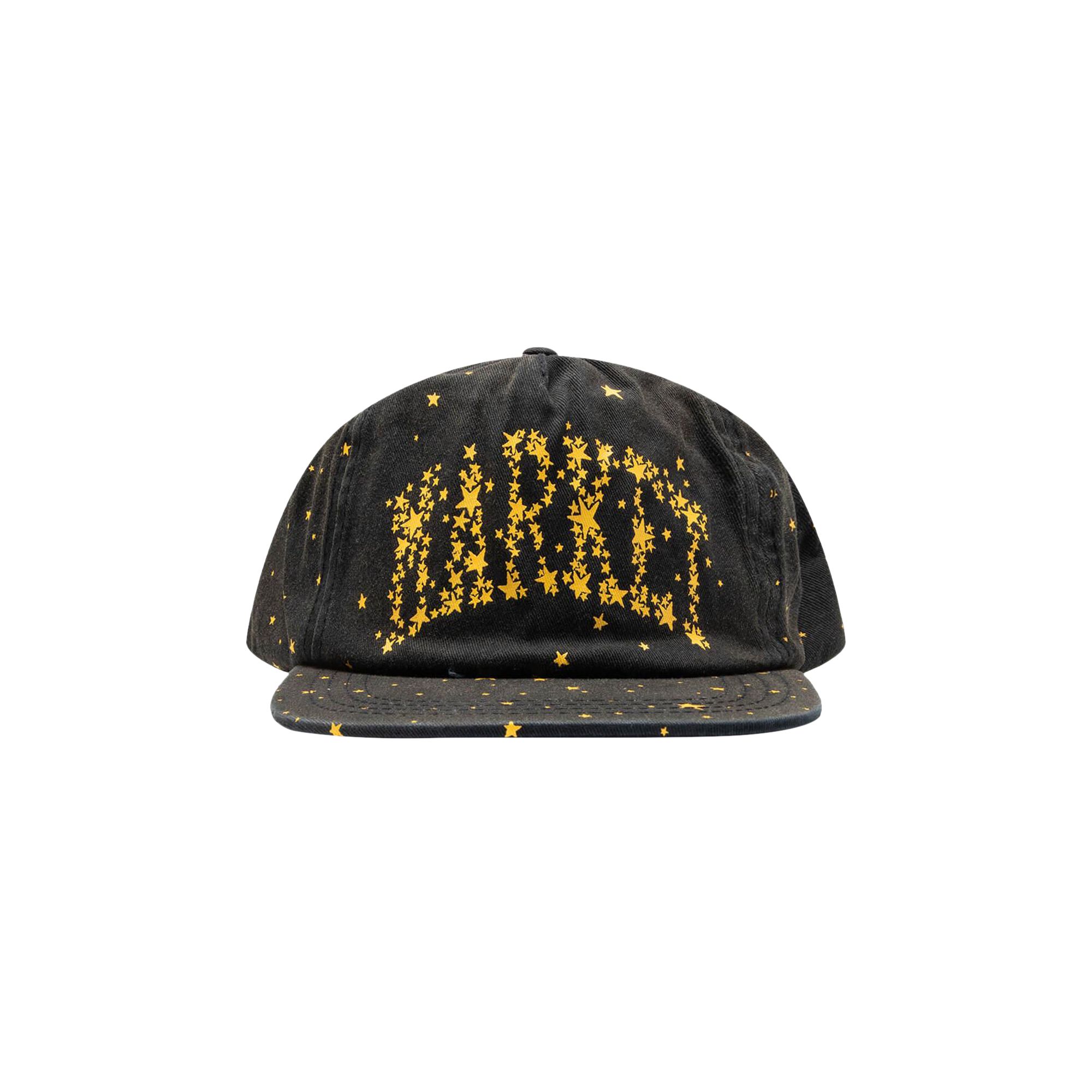 Pre-owned Market Galaxy Arc 5 Panel Hat 'pirate Black' | Men's Size Onesize
