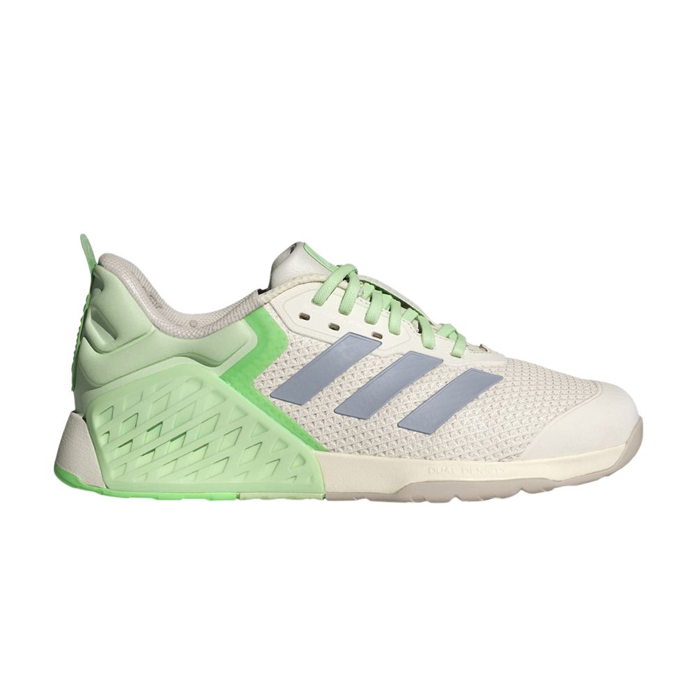 adidas Wmns Dropset 3 'Halo Silver Semi Green Spark' | Cream | Women's Size 9.5 - JR1673