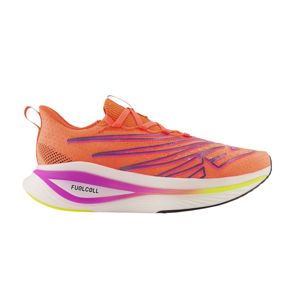 Pre-owned New Balance Wmns Fuelcell Supercomp Elite V3 Wide 'neon Dragonfly Cosmic Rose' | Orange | Women's Si