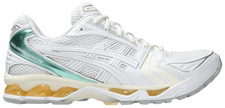 Asics Gel Kayano 14 White Green Cream
