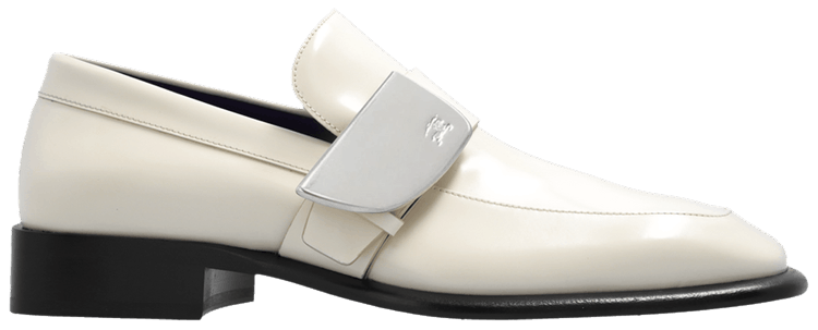 Burberry Wmns London Shield Leather Loafer Soap