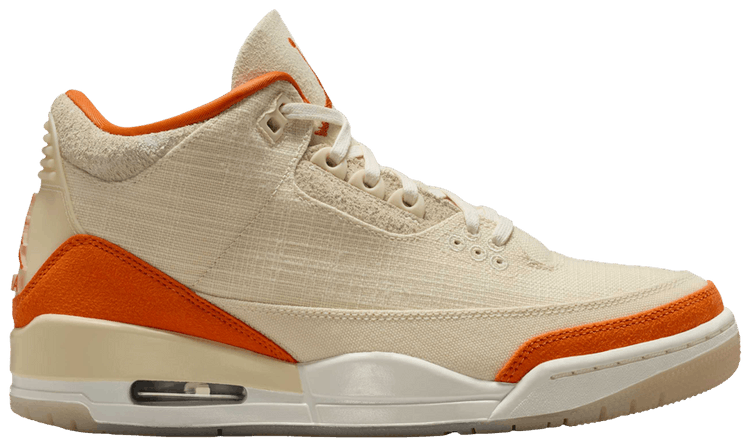 ◆Nike◆ Air Jordan 3 Retro W Fossil Sail Starfish IH7694200 Women's shoes Air Jordan 3 Retro 
