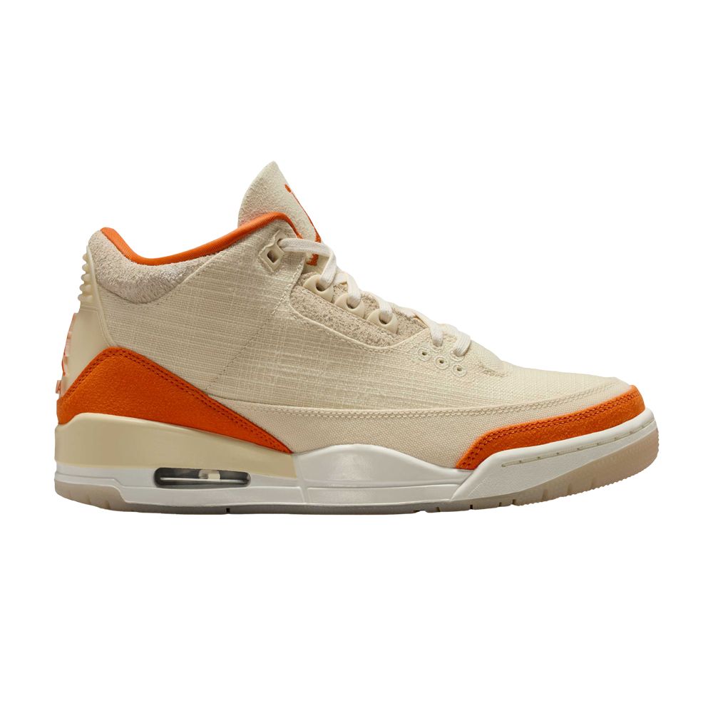 Pre-owned Air Jordan Wmns 3 Retro Tex 'starfish' | Cream | Women's Size 8.5 In White