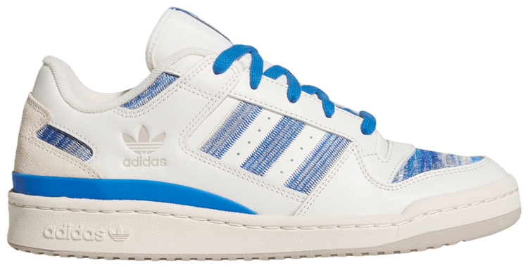 adidas Forum Low CL Serape Pack   White Blue Bird