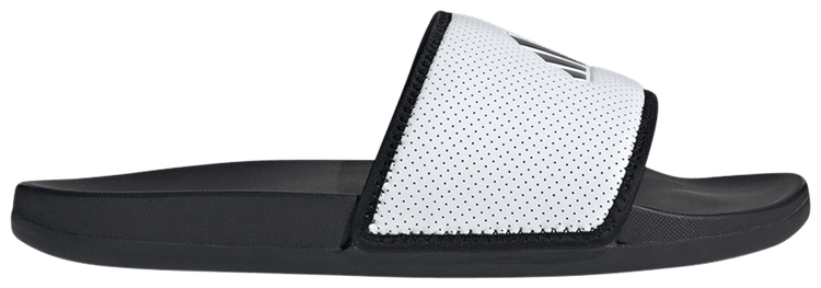 Buy Adidas Adilette Comfort Slide 'White Black' - JS1145 | GOAT