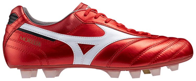 Mizuno モレリア Ⅱ JAPAN Ruby Red 25.0 Mizuno Morelia 2 Japan FG Ruby Red 40th Review - Soccer