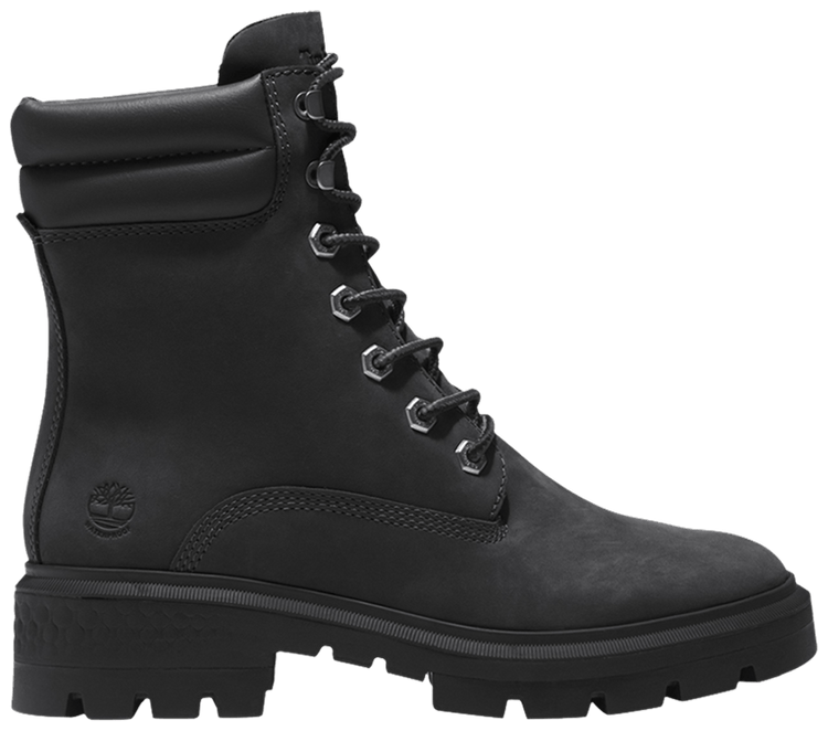 Timberland Wmns Cortina Valley 6 Inch Boot Wide Triple Black
