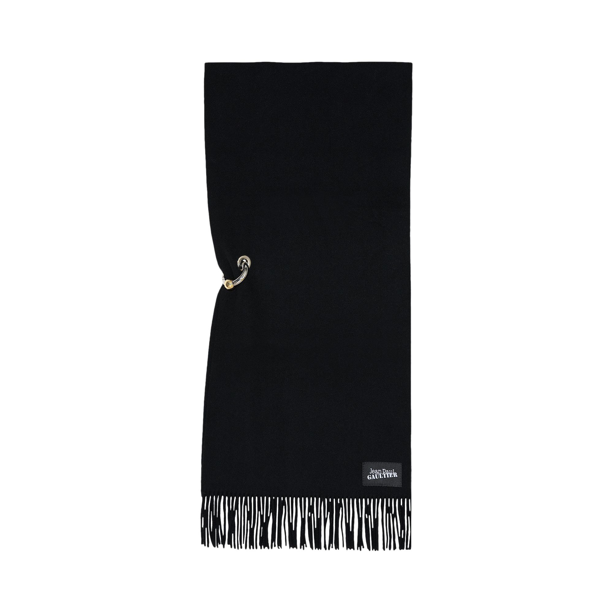 Pre-owned Jean Paul Gaultier Ring Scarf 'black' | Women's Size Onesize