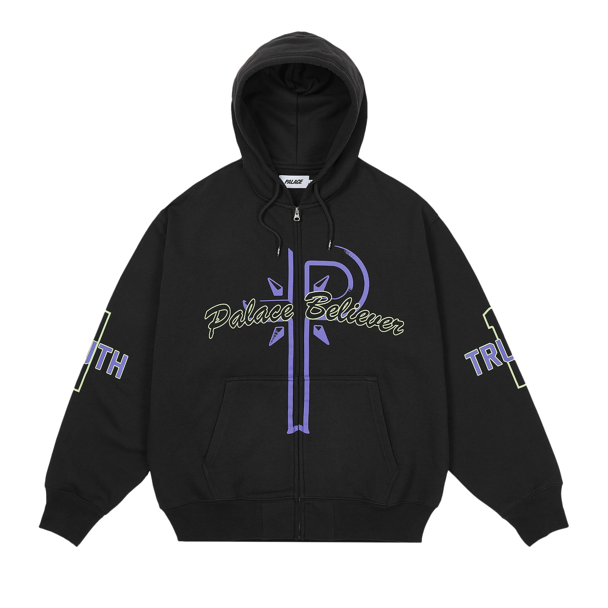 Pre-owned Palace Believer Zip Hood 'black' | Men's Size M
