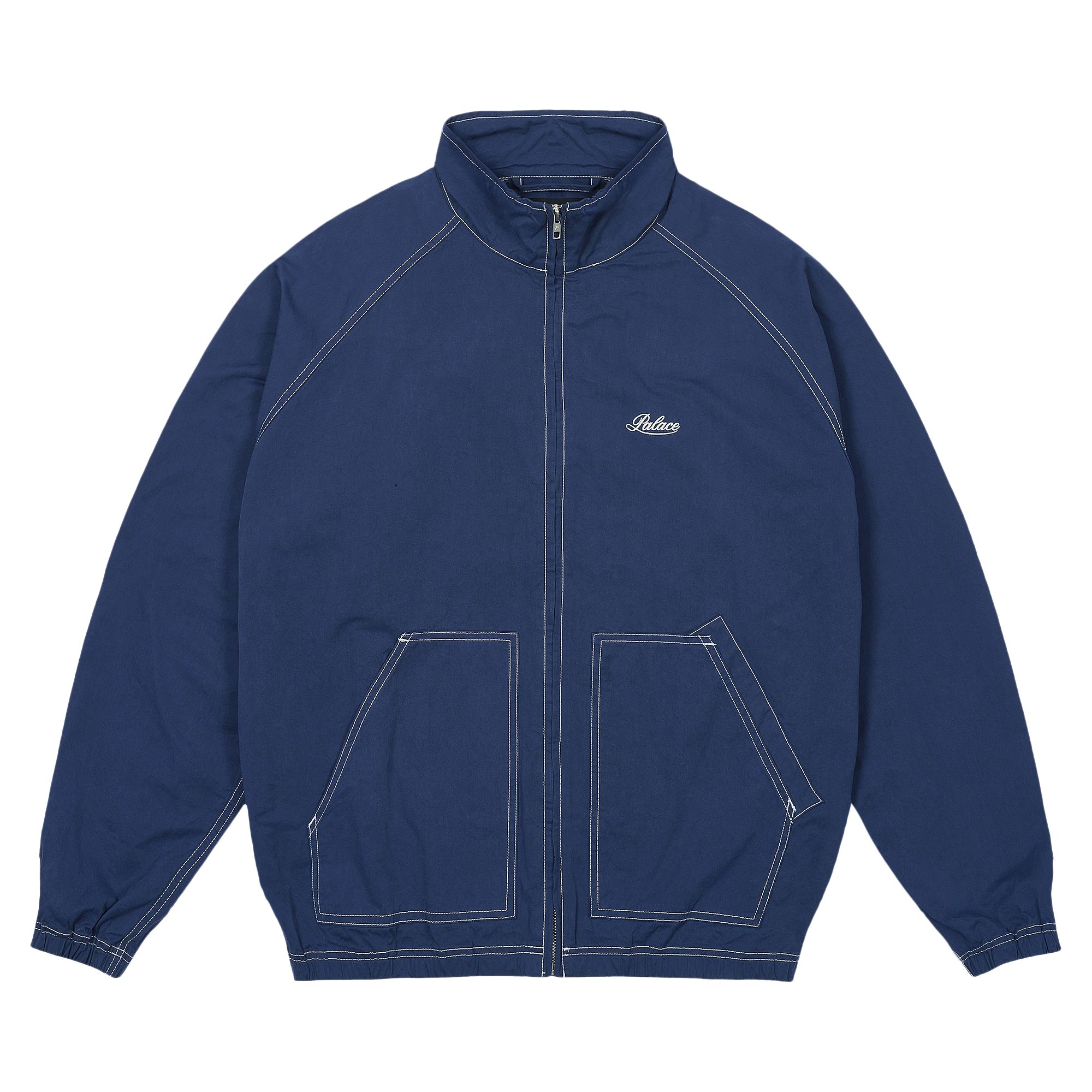 Pre-owned Palace Rinsed Jacket 'navy' | Blue | Men's Size S