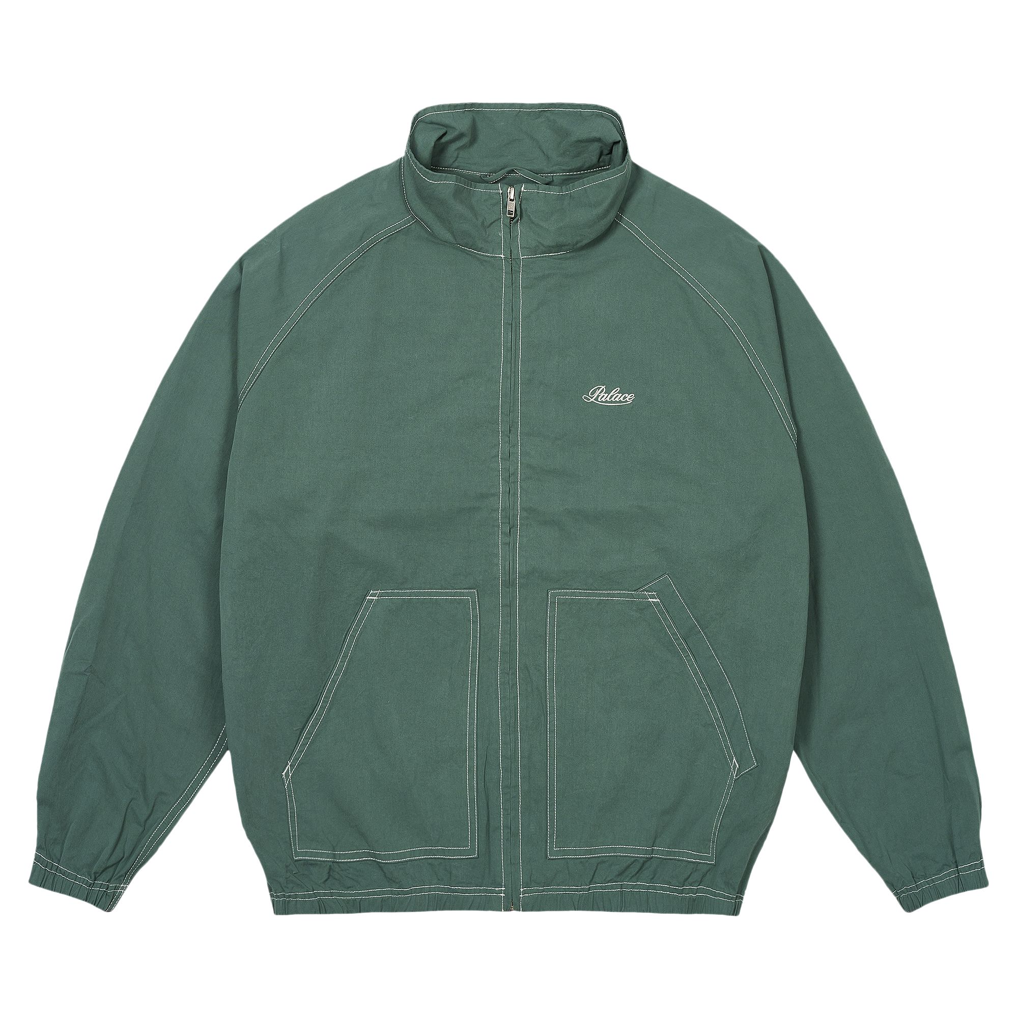 Pre-owned Palace Rinsed Jacket 'green' | Men's Size S