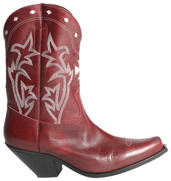 Enfants Riches Deprimes Wmns Cowboy Boot Red