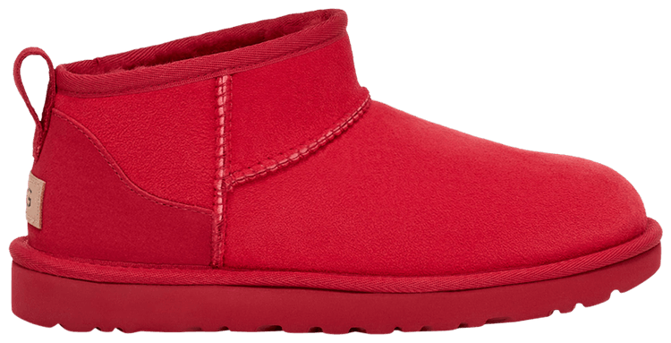 UGG Wmns Classic Ultra Mini Boot Samba Red